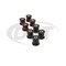 Energy Suspension Red Polyurethane Includes Upper and Lower Bushings 8.3129R - alternate 5